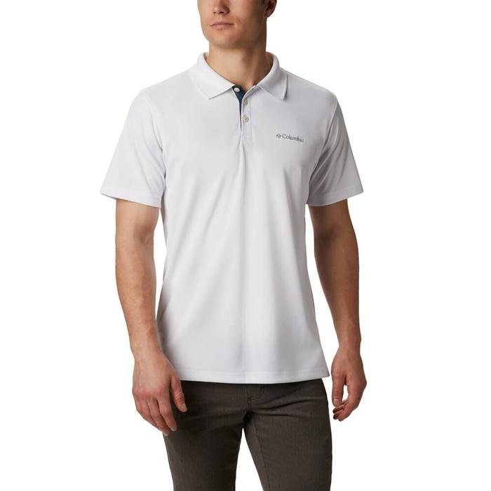 Utilizer Erkek Beyaz Günlük Polo Tişört AO0126-100 1189299