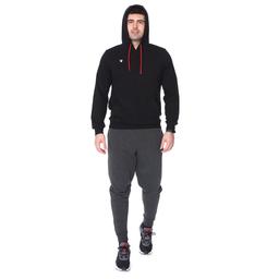 Kamp 2 İplik Erkek Siyah Basketbol Sweatshirt TKY100115-SYH