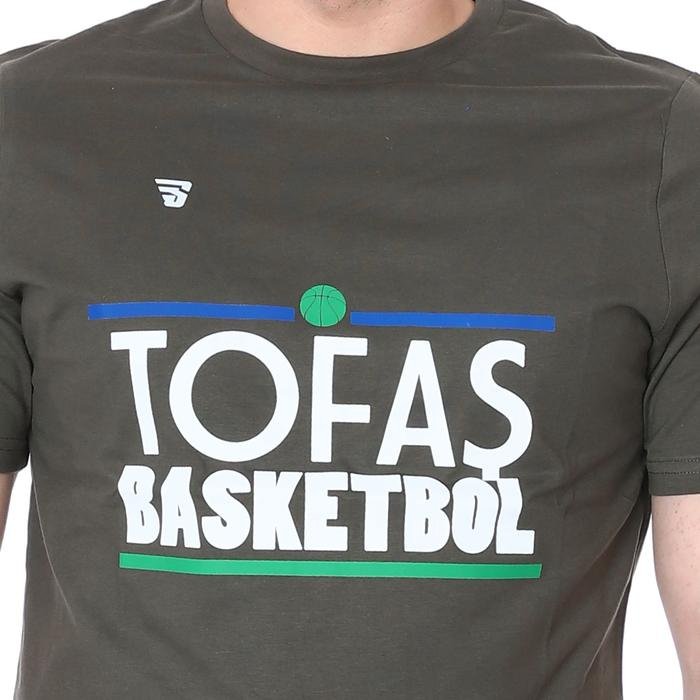 Tofaş Erkek Yeşil Basketbol Tişört TKT100104-HKI-TOF 1270573