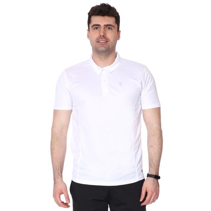 Spo-Lucky Erkek Beyaz Günlük Stil Polo Tişört 710302-00W-SP 1278906