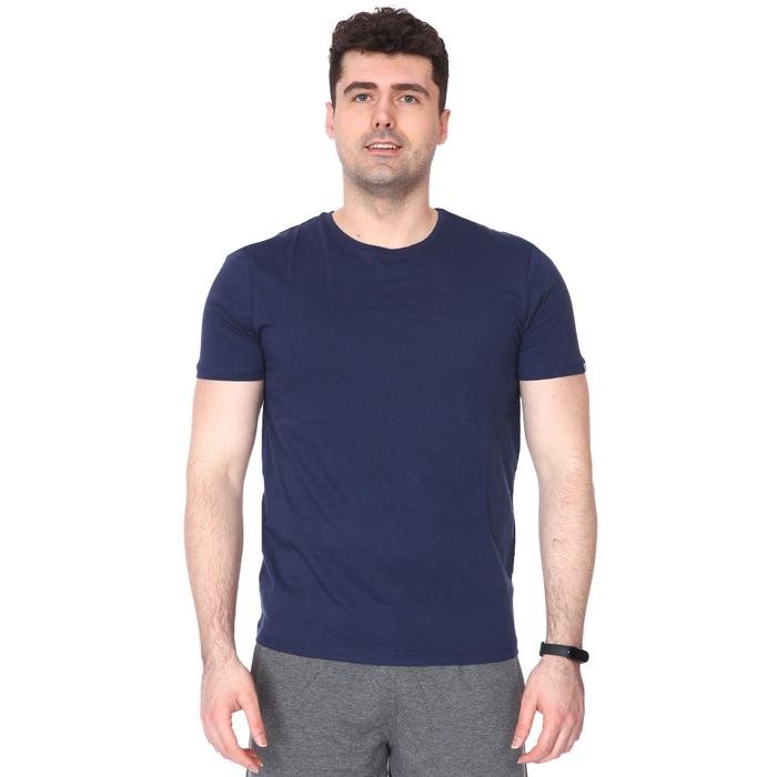 Spo-Basic Erkek Mavi Günlük Stil Tişört 710200-00L-S 1278935