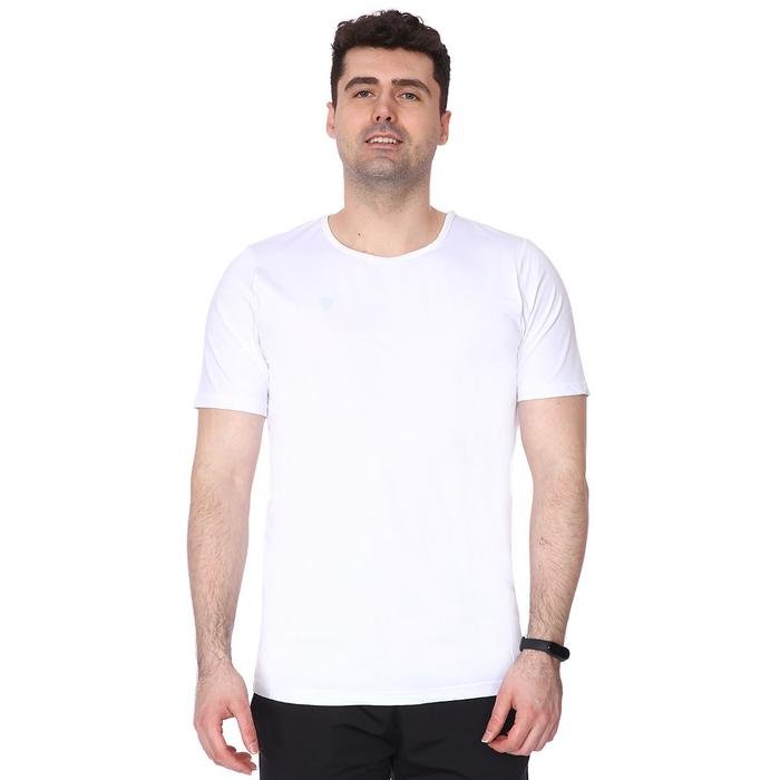 Spo-Basic Erkek Beyaz Günlük Stil Tişört 710200-00W-S 1278936