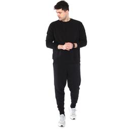 Spo-Oversweat Erkek Siyah Günlük Stil Sweatshirt 711238-SYH-R