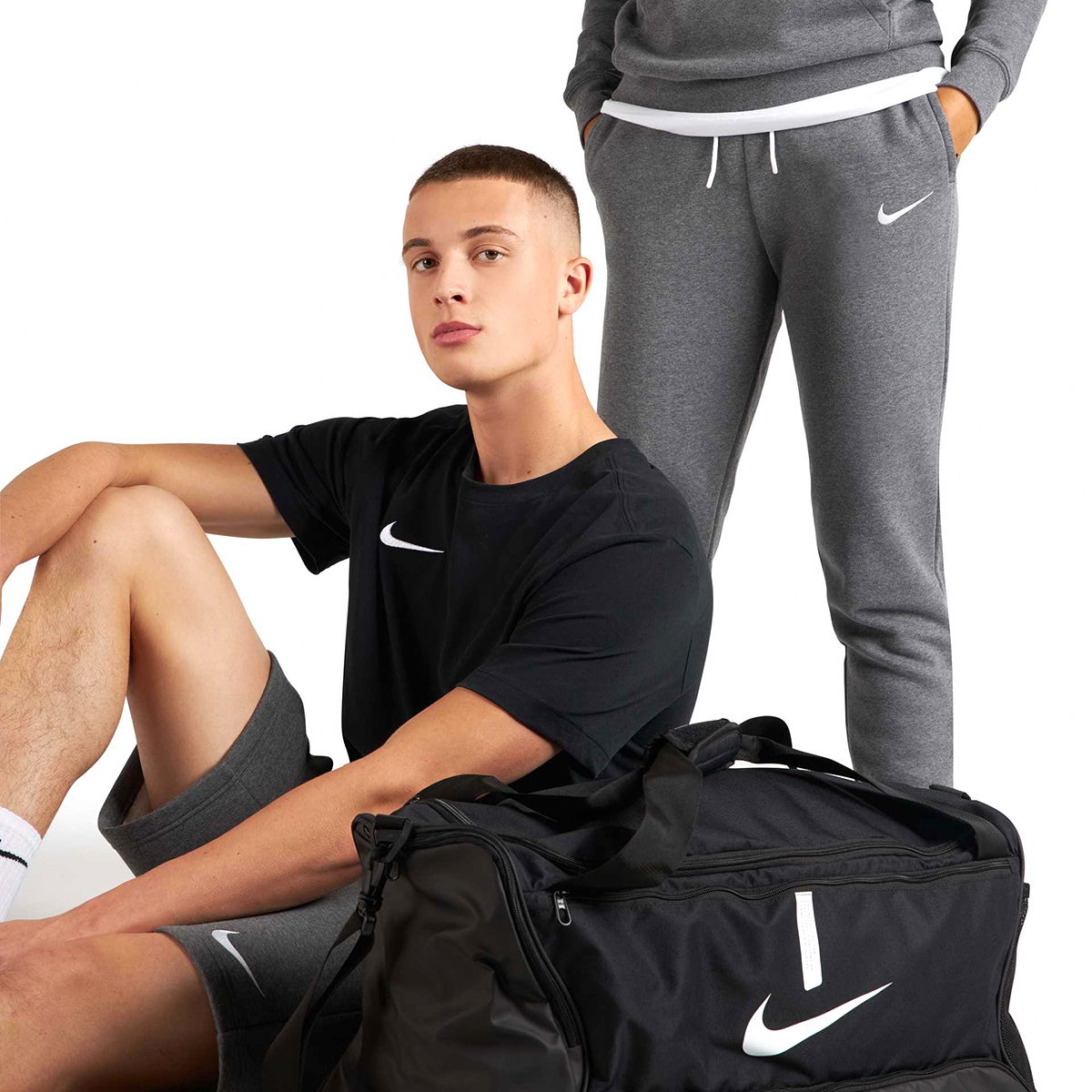 Nk Acdmy Team L Duff - Sp21 Unisex Siyah Futbol Spor Çanta CU8089-010