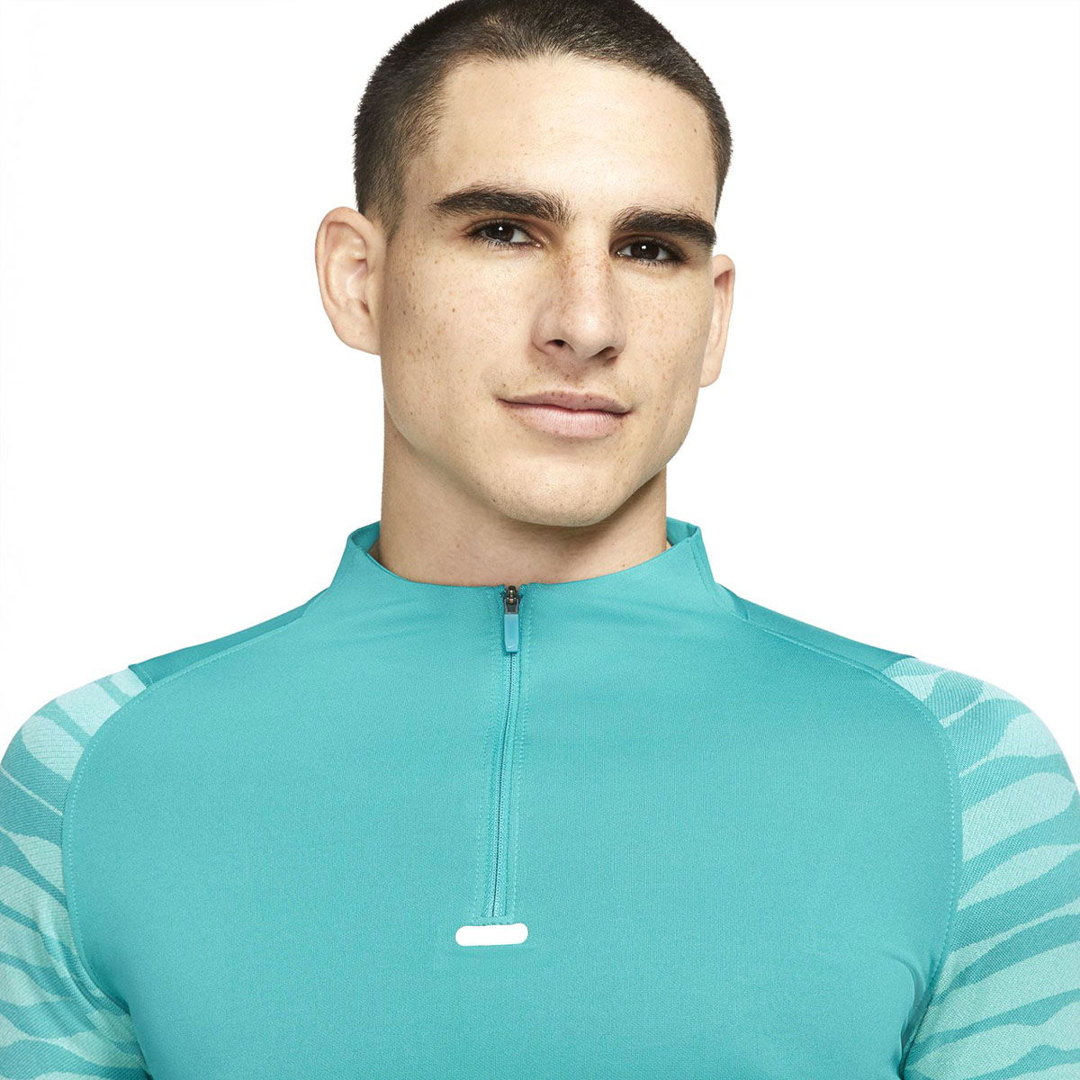 Dri-Fit Strke21 Dril Top Erkek Yeşil Futbol Uzun Kollu Tişört CW5858-356