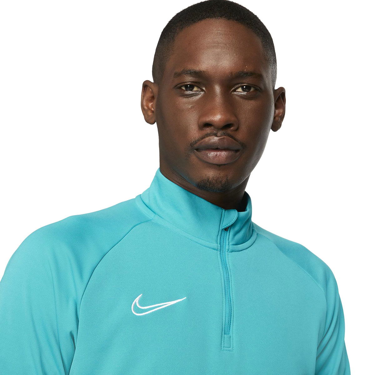 Dri-Fit Acd21 Dril Top Erkek Yeşil Futbol Uzun Kollu Tişört CW6110-356