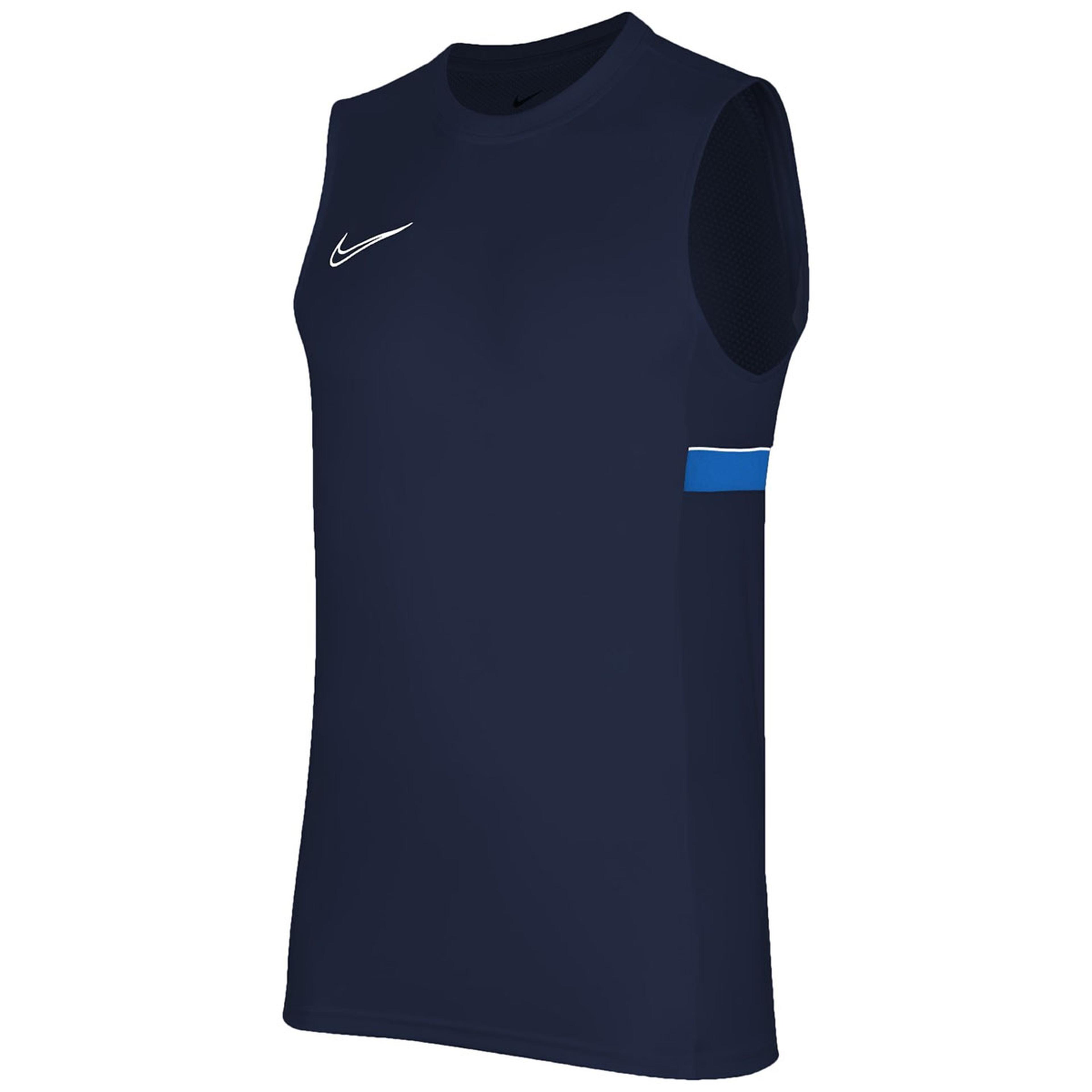 Dri-Fit Acd21 Top Sl Erkek Mavi Futbol Atlet DB4358-453