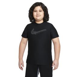 B Nk Brthe Gfx Ss Top Çocuk Siyah Günlük Stil Tişört DA0244-010