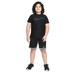 B Nk Brthe Gfx Ss Top Çocuk Siyah Günlük Stil Tişört DA0244-010