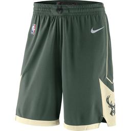 NBA Milwaukee Bucks Erkek Yeşil Basketbol Şort AJ5623-323