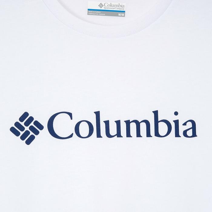 Csc Basic Logo Erkek Beyaz Outdoor Tişört CS0001-100 1225208