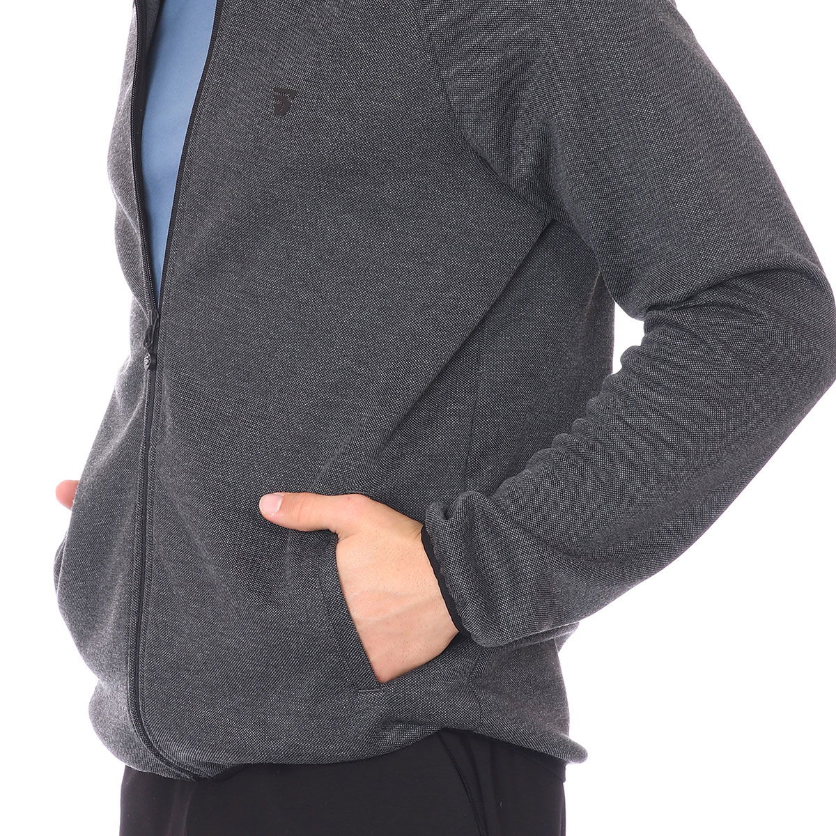 Spo-Mandoknewsweat Erkek Siyah Günlük Stil Sweatshirt 712202-SYH