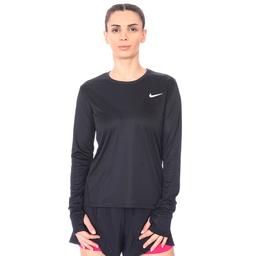 Miler Top Ls Kadın Siyah Koşu Uzun Kollu Tişört AJ8128-010