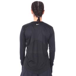 Miler Top Ls Kadın Siyah Koşu Uzun Kollu Tişört AJ8128-010