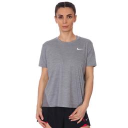 Miler Top Kadın Gri Koşu Tişört AJ8121-056
