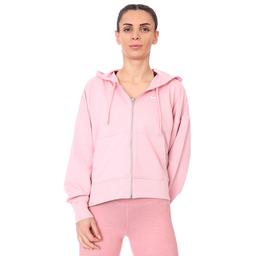 W Nk Dry Get Fit Flc Grx Fz Kadın Pembe Antrenman Sweatshirt DA0378-630