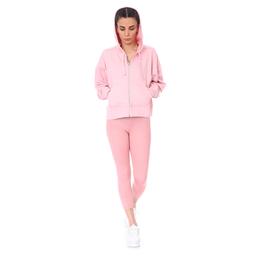 W Nk Dry Get Fit Flc Grx Fz Kadın Pembe Antrenman Sweatshirt DA0378-630