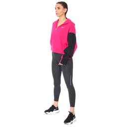 W Nsw Icn Clsh Hoodie Qz Mix Kadın Pembe Günlük Stil Sweatshirt CZ8164-615