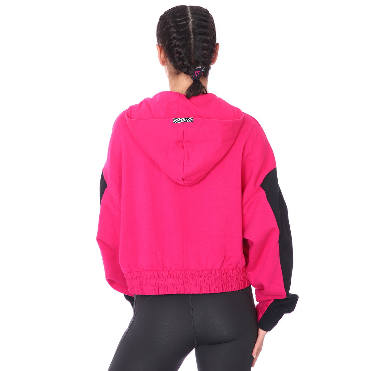 W Nsw Icn Clsh Hoodie Qz Mix Kadın Pembe Günlük Stil Sweatshirt CZ8164-615