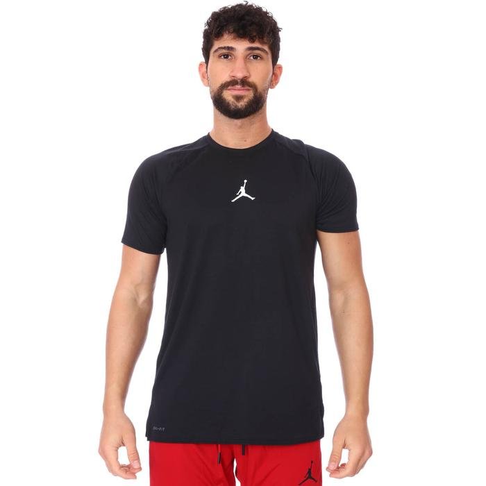 Air Jordan NBA Erkek Siyah Basketbol Tişört CU1022-010 1211802