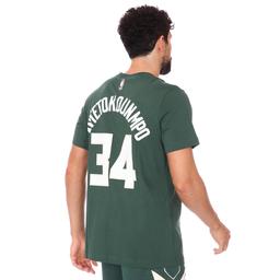Milwaukee Bucks Earned Edition NBA Tee Es Nn Erkek Yeşil Basketbol Tişört CV8534-326