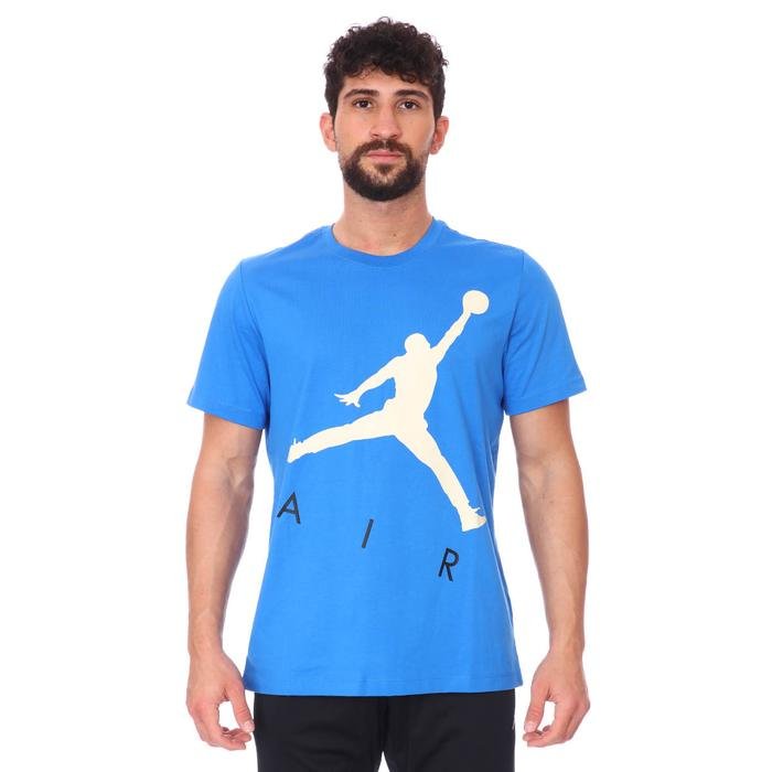 Air Jordan NBA Jumpman Air Hbr Ss Crew Erkek Mavi Basketbol Tişört CV3425-403 1274628