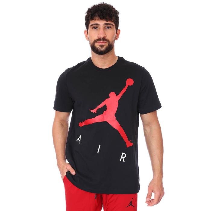 Air Jordan NBA Jumpman Air Hbr Ss Crew Erkek Siyah Basketbol Tişört CV3425-010 1274072