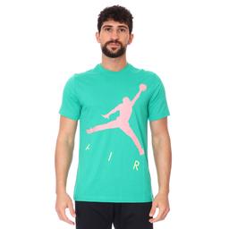 Air Jordan NBA Jumpman Air Hbr Ss Crew Erkek Yeşil Basketbol Tişört CV3425-372