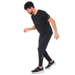 M Nk Rn Dvn Dri-Fit Miler Gx Erkek Siyah Koşu Tişört DA0444-010