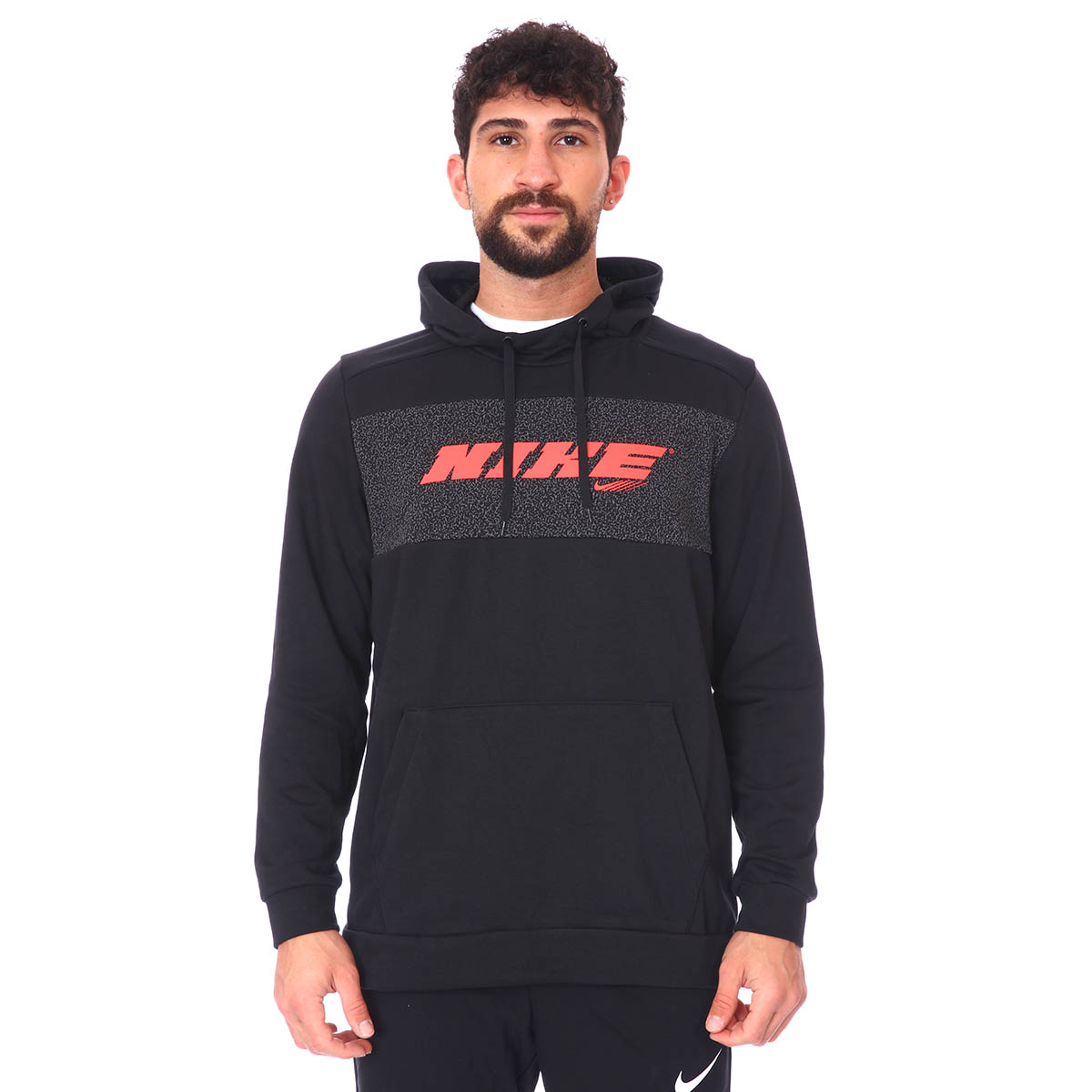 M Nk Dry Hd Po Flc Sc Energy Erkek Siyah Antrenman Sweatshirt CZ1484-010