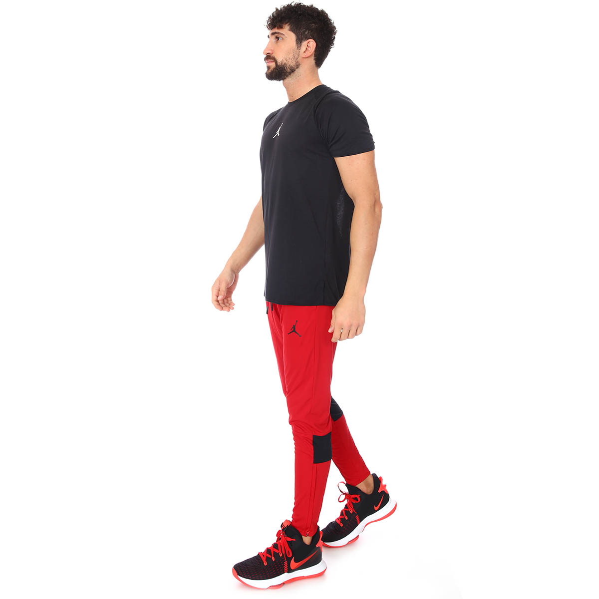 Air Jordan NBA Erkek Kırmızı Basketbol Eşofman Altı CZ4790-687