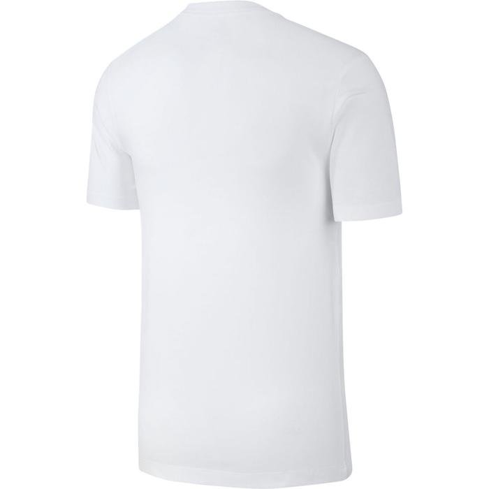 M Nsw Tee Just Do It Swoosh Erkek Beyaz Günlük Stil Tişört AR5006-100 1060925