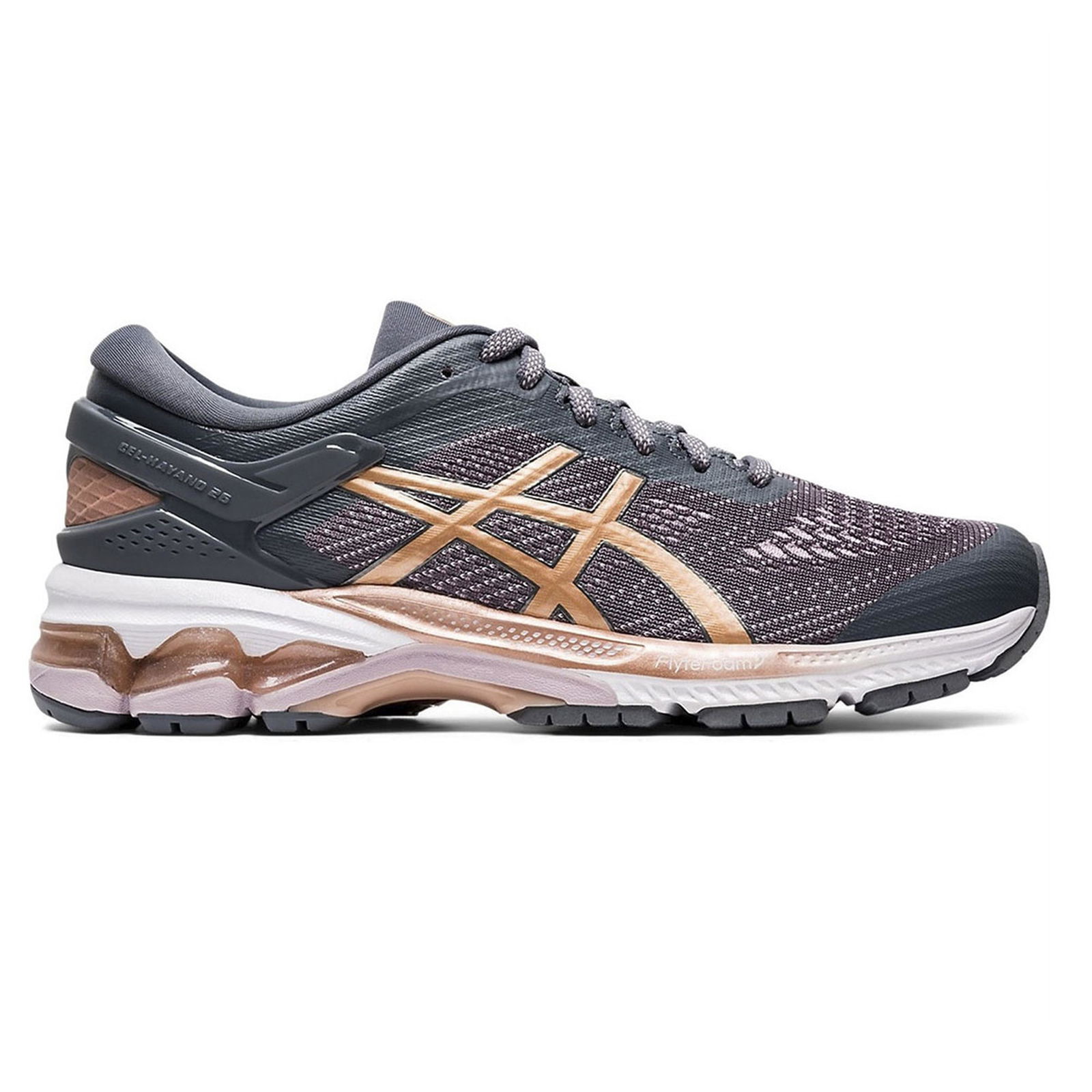 Gel-Kayano 26 Kadın Gri Koşu Ayakkabısı 1012A457-022