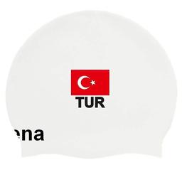 Moulded Turkey Flag Unisex Beyaz Yüzücü Bone 1E668E
