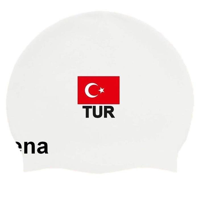 Moulded Turkey Flag Unisex Beyaz Yüzücü Bone 1E668E 1078576