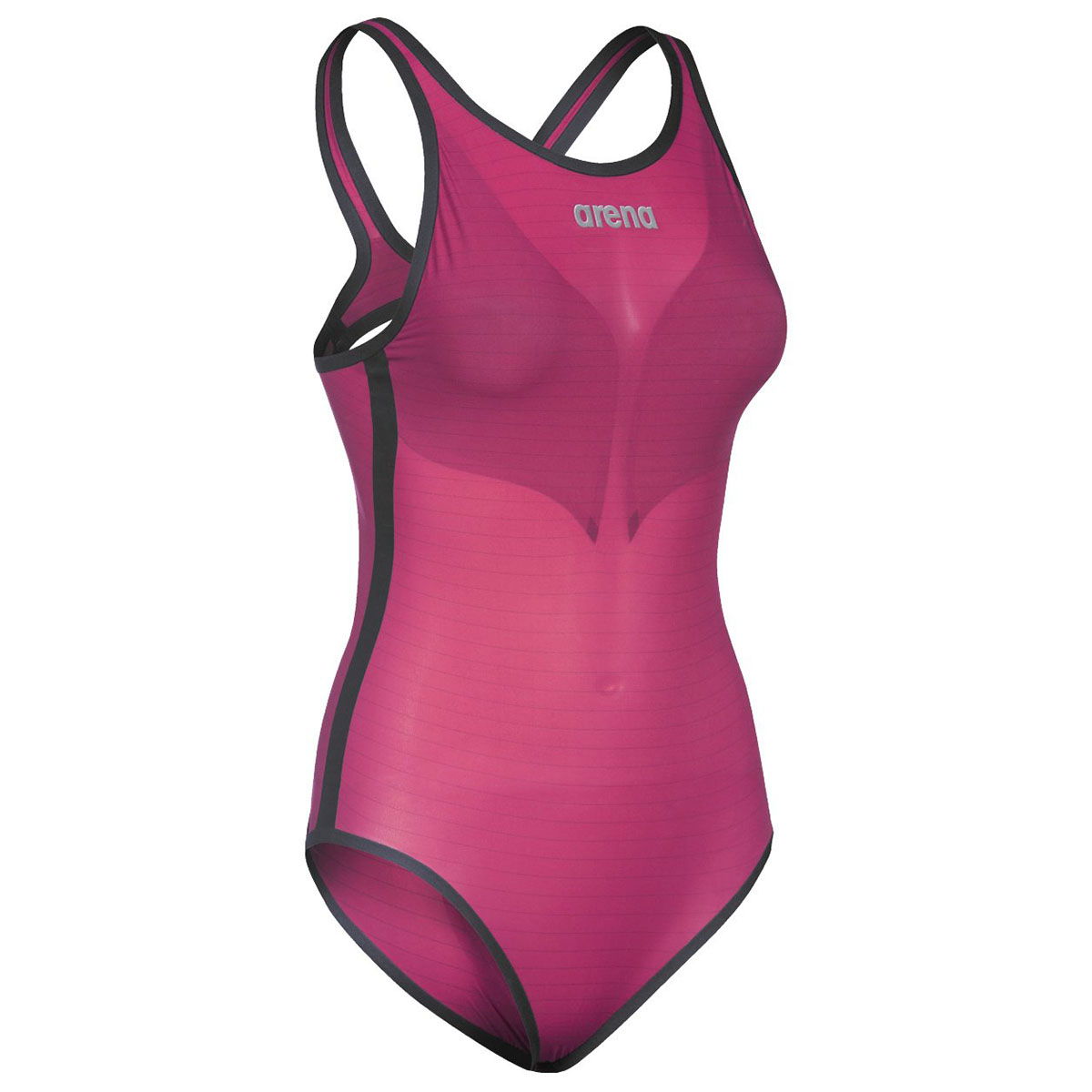 W Powerskin Carbon Duo Top Kadın Çok Renkli Yüzücü Yarış Mayosu 002757465
