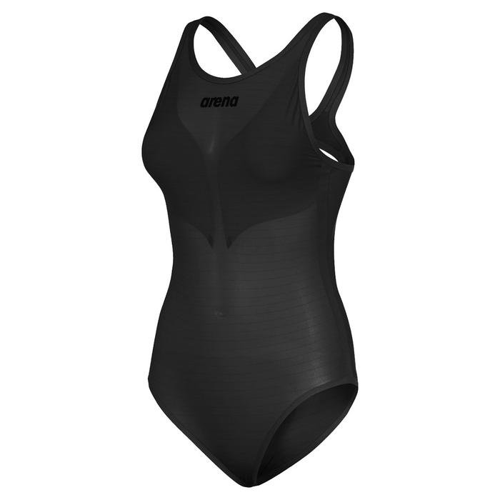 W Powerskin Carbon Duo Top Kadın Siyah Yüzücü Yarış Mayosu 00275750 1157103