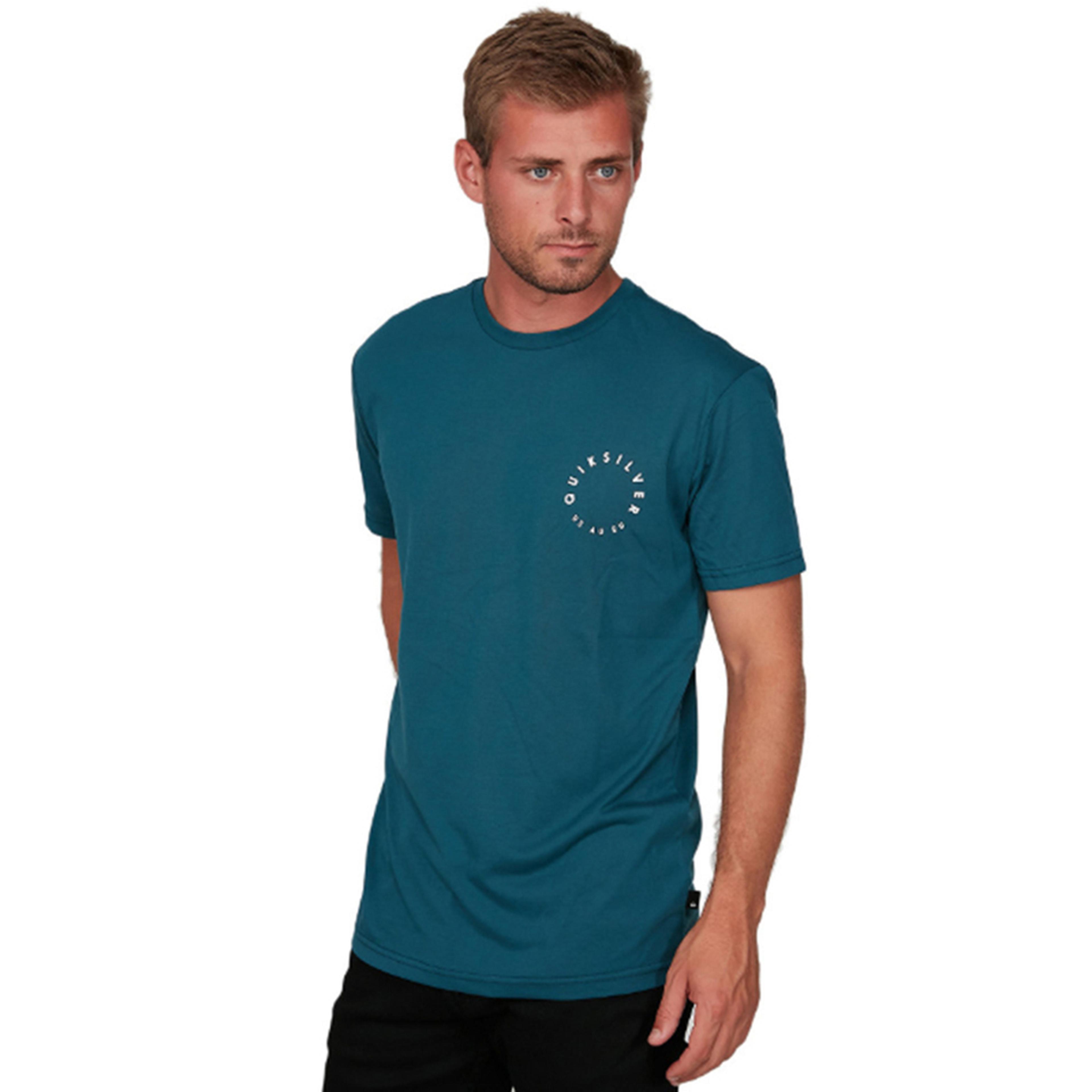 Hirgrous M Tees Erkek Mavi Günlük Stil Tişört EQYZT05824-BSM0