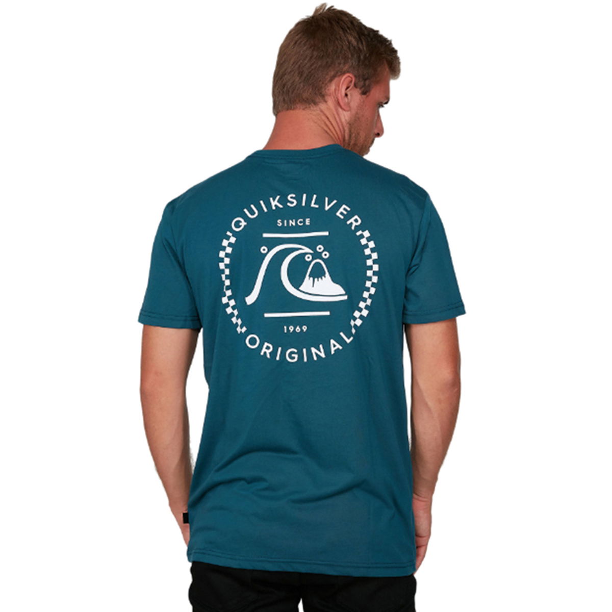 Hirgrous M Tees Erkek Mavi Günlük Stil Tişört EQYZT05824-BSM0