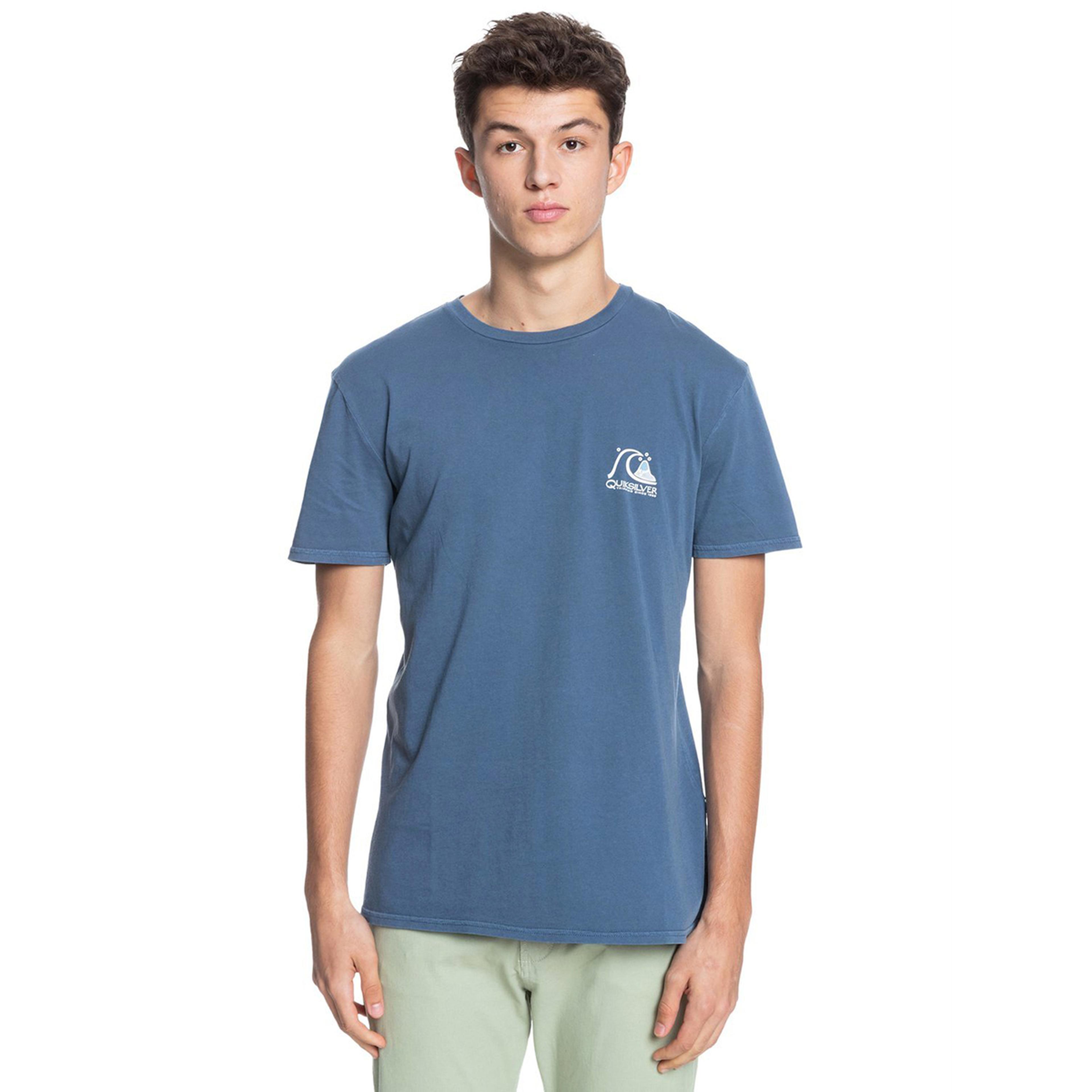 Fresh Take Ss Erkek Mavi Günlük Stil Tişört EQYZT06354-BSG0