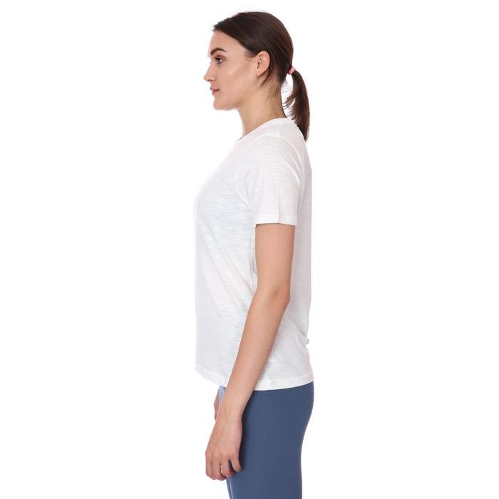 Spo-Assymetric Tee Kadın Beyaz Günlük Stil Tişört 712107-BYZ 1280774