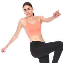 Spo-Seanewmidi Bra Kadın Pembe Günlük Stil Sporcu Sütyeni 712101-PMB