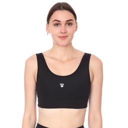 Spo-Regular Bra Kadın Siyah Günlük Stil Sporcu Sütyeni 712100-SYH