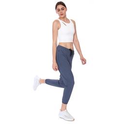 Spo-Assymetric Crop Kadın Bej Günlük Stil Sporcu Sütyeni 712102-EKR