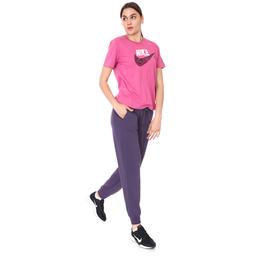 W Nsw Essntl Flc Mr Pnt Rg Kadın Mor Günlük Stil Eşofman Altı BV4095-574