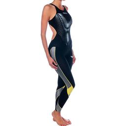 Woman Full Leg Suit X-Treme Kadın Mavi Profesyonel Yarış Mayosu 2514370