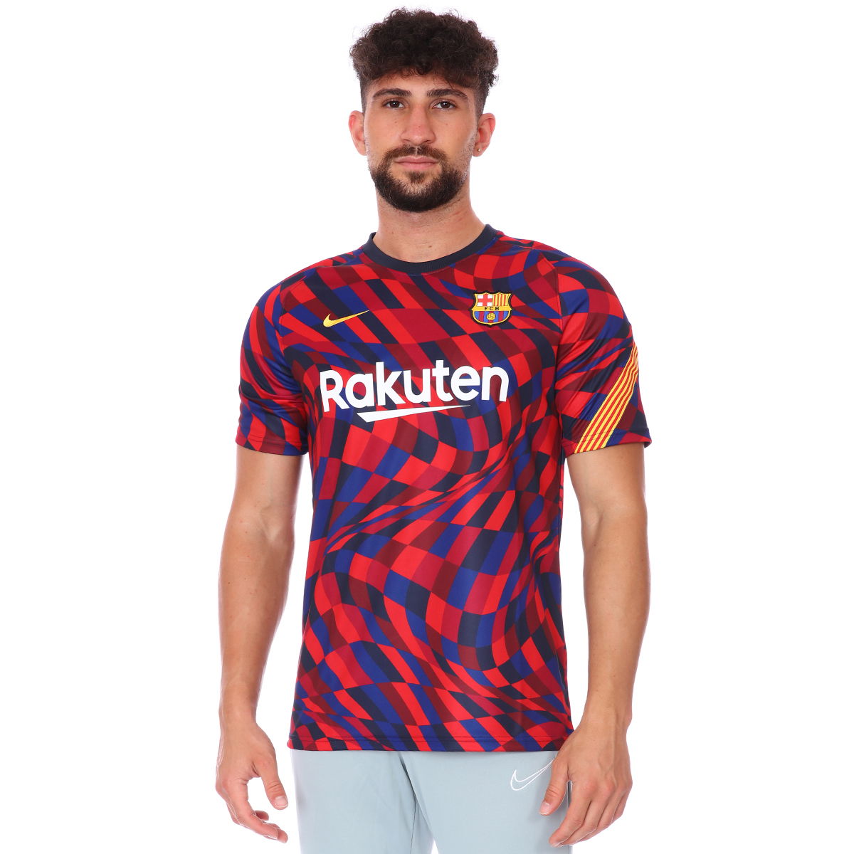 Fcb M Nk Brt Top Ss Pm Erkek Kırmızı Futbol Tişört CD5812-658