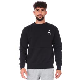 Jordan NBA Jumpman Air Fleece Crew Erkek Siyah Basketbol Uzun Kollu Tişört CT3455-011