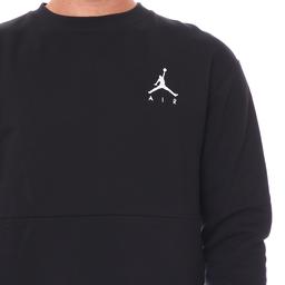 Jordan NBA Jumpman Air Fleece Crew Erkek Siyah Basketbol Uzun Kollu Tişört CT3455-011