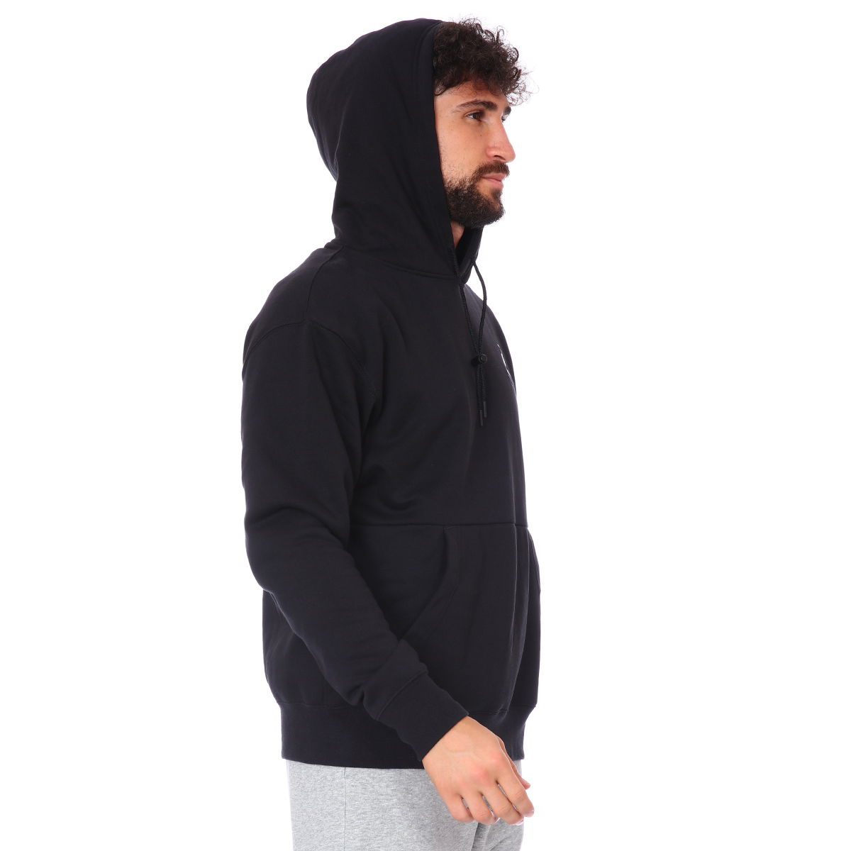 Jordan NBA Jumpman Air Flc Po Erkek Siyah Basketbol Sweatshirt CK6684-010